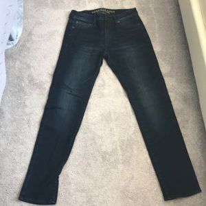 Classic dark skinny Jean, 30” x 32”